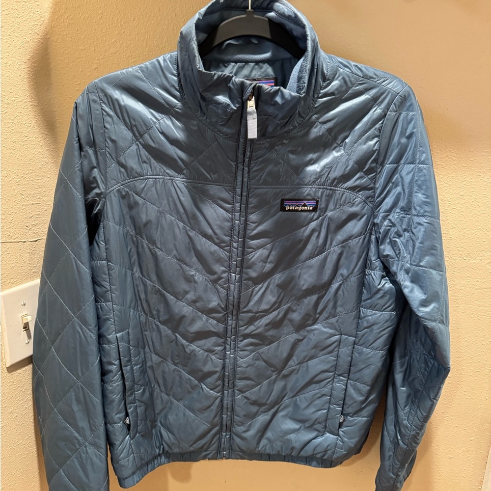NWOT Patagonia Steel Blue Quilted Nano puff Jacket